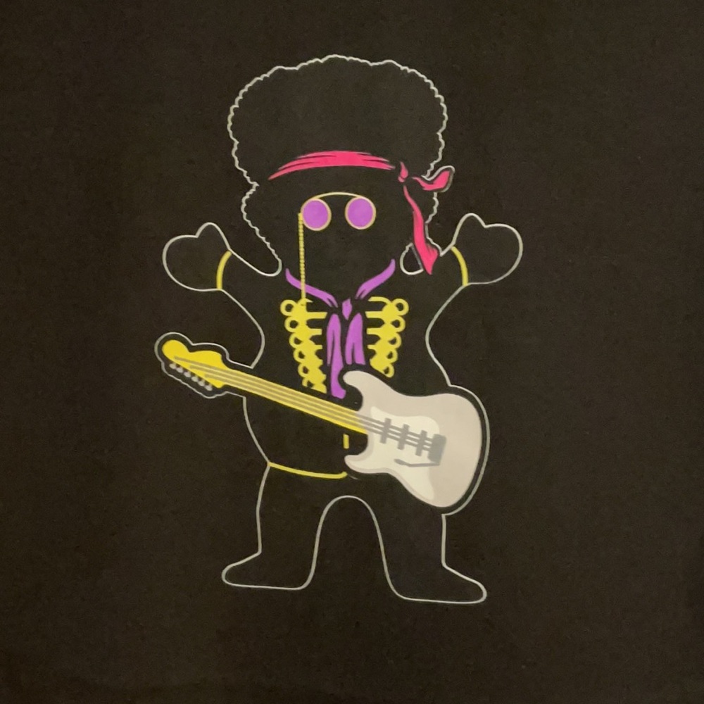 Super Rare Grizzly x Jimi Hendrix Collection Shirt